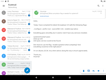 Sugar Mail email app Screenshot