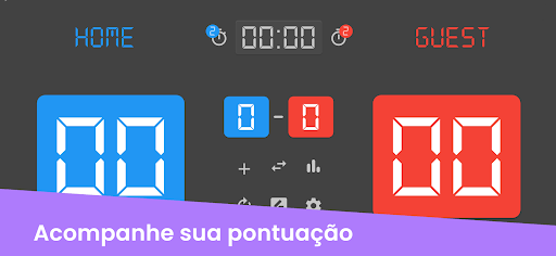 Visualização do aplicativo
