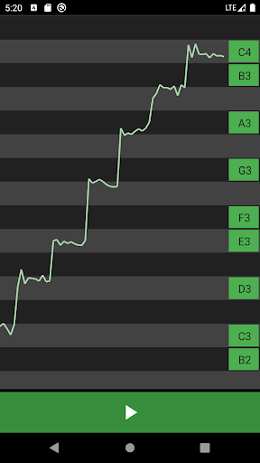 Singing Pitch Detector Screen 3