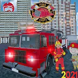 US 911 Firefighter Game: Firefighter Games 2021 icon
