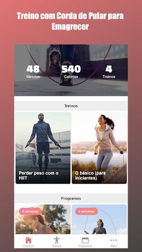 Visualização do aplicativo