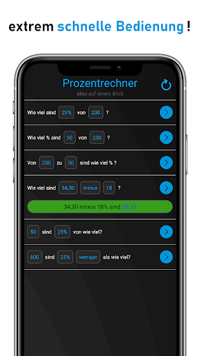 Prozentrechner Screen 2