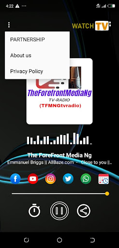 Android application The ForeFront Media Ng screenshort