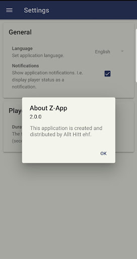 Android application Z-App (Rife App) screenshort