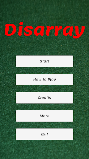Android application Disarray screenshort