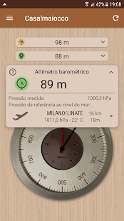Visualização do aplicativo