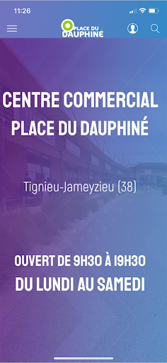 Android application Place du Dauphiné screenshort