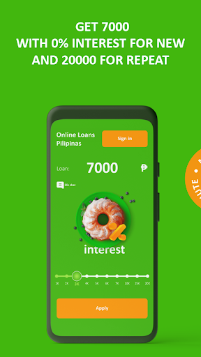 Android application Online Loans Pilipinas screenshort