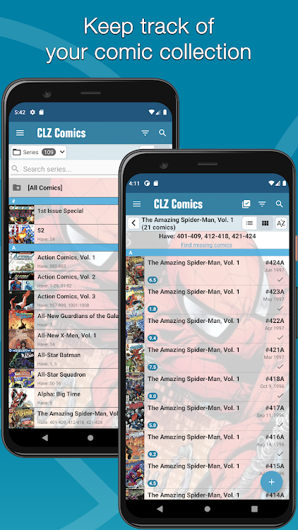 CLZ Comics - comic database - 9.1.4 - (Android)