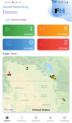Android application Fleet Hunt screenshort