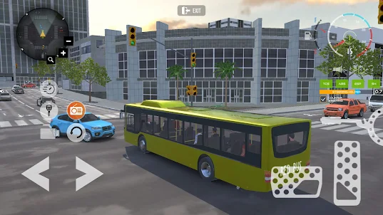 Ônibus Simulador Car Driving