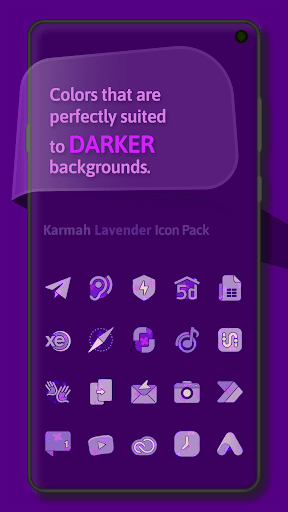 Karmah Lavender Icon Pack