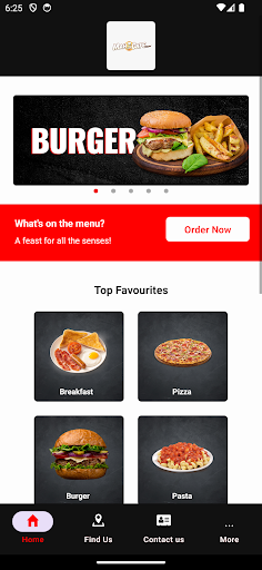 Android application Mah Cafe screenshort