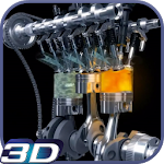 Cover Image of Download Powerful Engine Live Wallpaper  APK