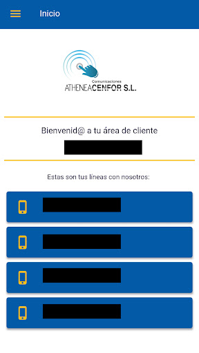 Comunicaciones Athenea Cenfor Screen 2