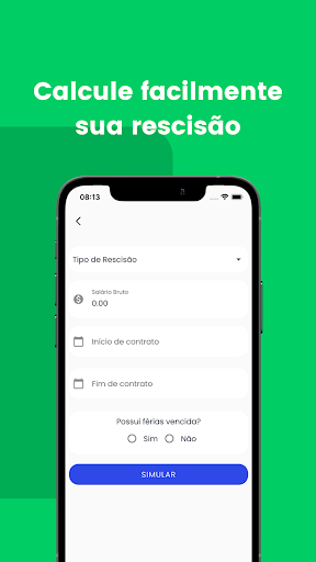Cálculo Rescisão Trabalhista Screen 3