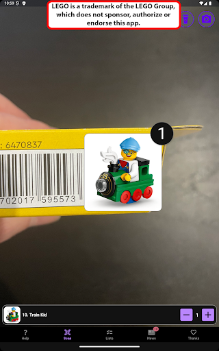 Minifig Scan screenshot 17