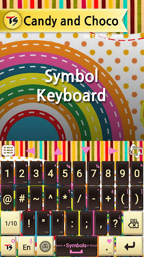 Candy Choco for TS Keyboard Screen 3