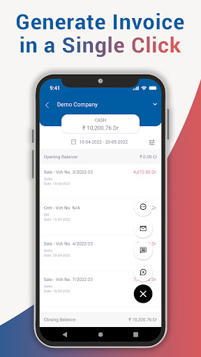 GST Billing & Accounting App Screen 3