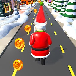 Santa Surfer - Running Game