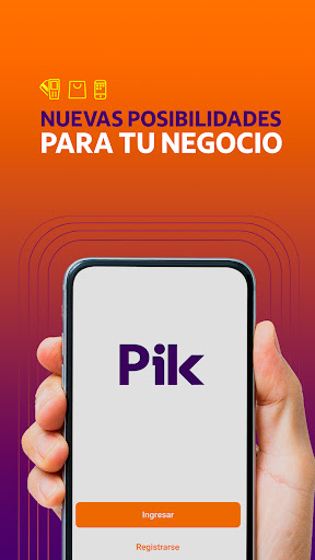 Android application Pik Cobros screenshort
