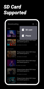 BOX Video Downloader Browser Screenshot