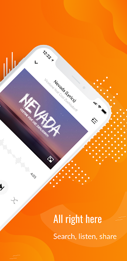 Upbeat: Music Streaming Player Screen 2