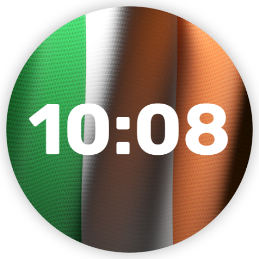 Ireland Flag Watch Face Logo