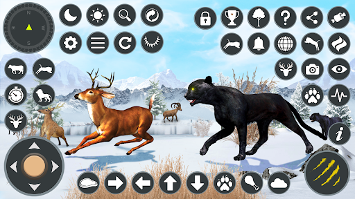 Android application Wild Black Panther Games screenshort