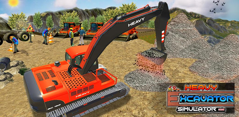 重い掘削機シミュレーターゲーム