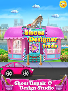 女の子と男の子のための靴ファッションデザイナースタジオゲーム