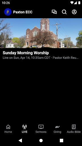 Paxton Covenant Church Screen 2