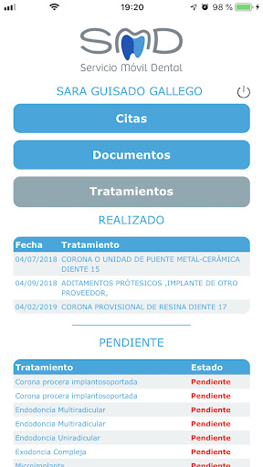 Clinica Dental Sermade Screen 2