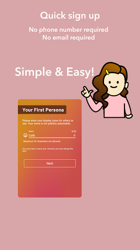Android application OpusChat screenshort