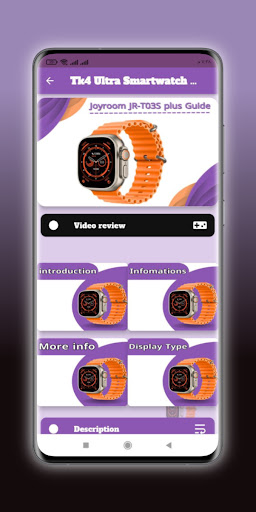 Tk4 Ultra Smartwatch Guide Screen 2