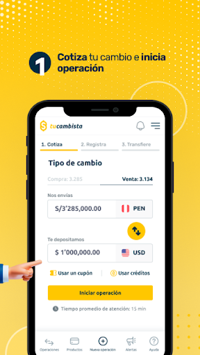 Tucambista - Exchange dollars Screen 3