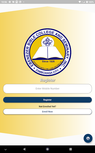 Android application EBCS Mobile App screenshort