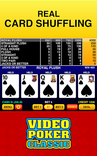 Video Poker Classic ™ 3.10 screenshots 3