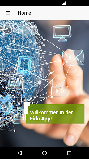 Android application YOUR FIDA screenshort