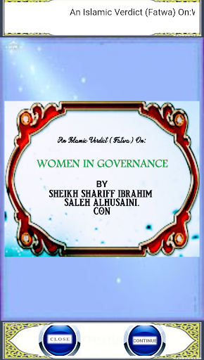 Android application Women In Governance screenshort