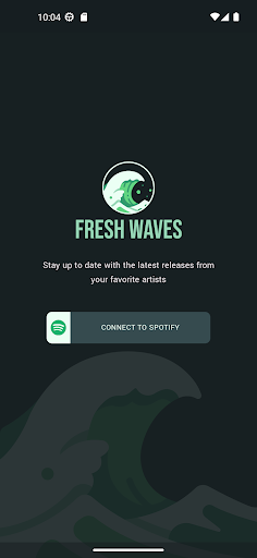 Android application Fresh Waves screenshort