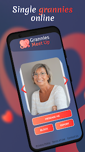 Grannies meet up: senior dates