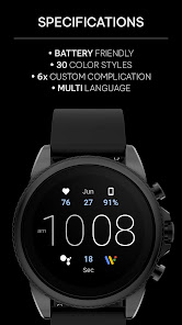 Imágen 2 Simple Digital: Watch face android