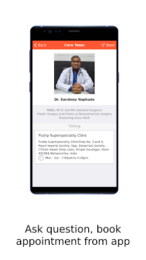 Pushp Superspeciality Clinic Screen 3