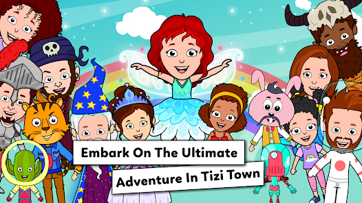 Tizi Town: My Play World Games 7.0.5 APK + Mod (Unlimited money) for Android