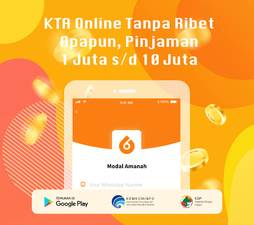 Android application Modal Amanah – KTA Kilat screenshort