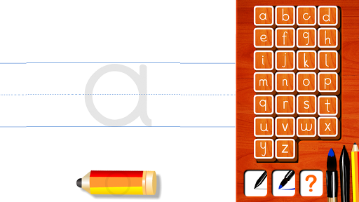 Pre-Cursive Writing Practice Screen 2