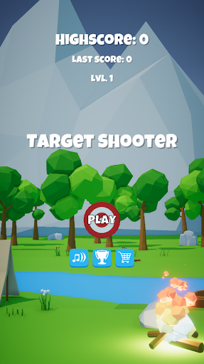 Android application Target Shooter screenshort