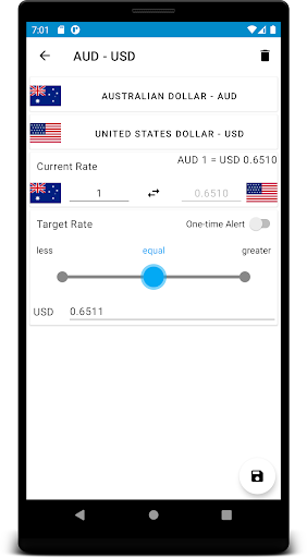Currency Monitor Screen 2