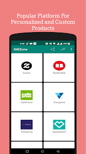 GiftZone for Zazzle™ Designs.